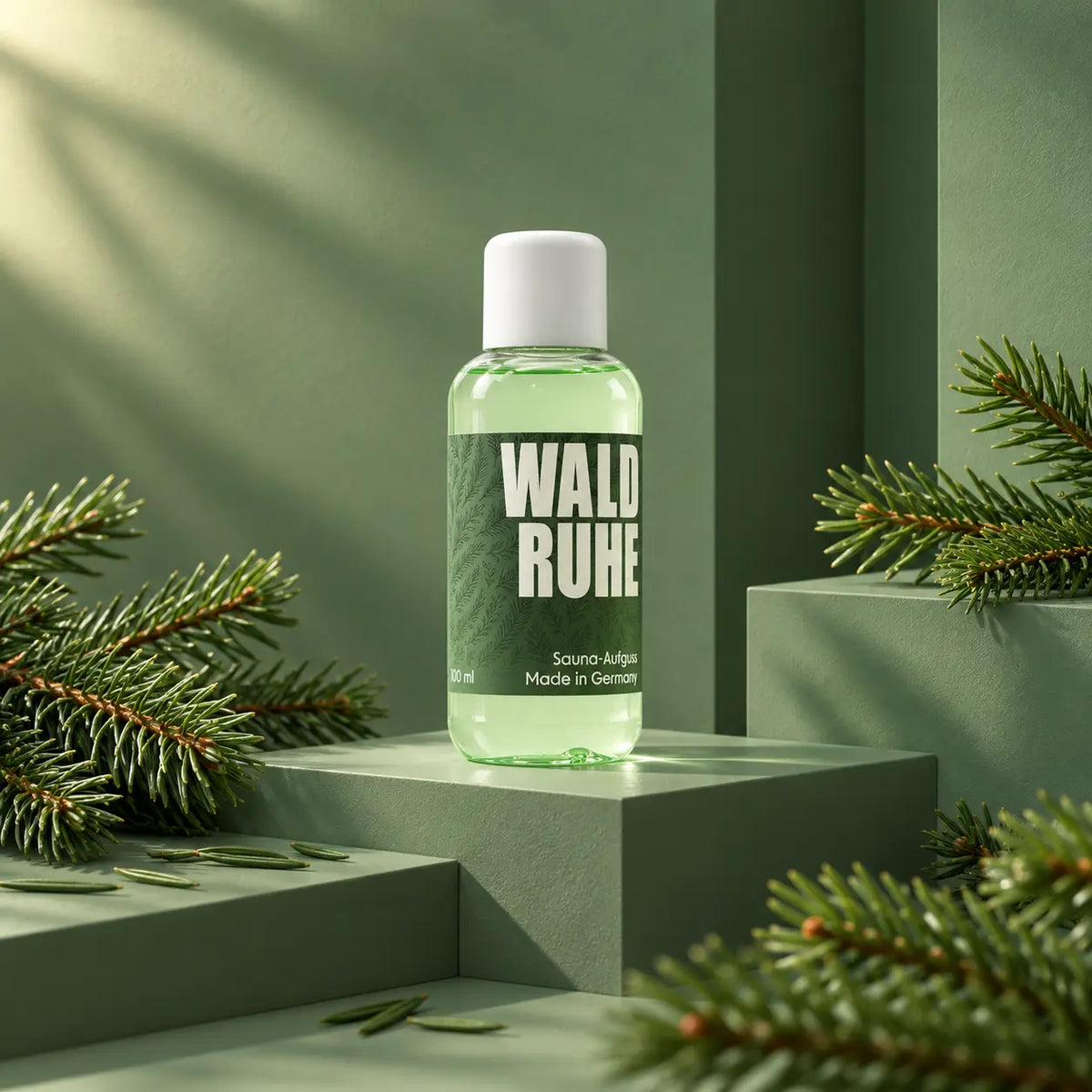 WALDRUHE – Saunaaufguss mit Nadelwaldduft